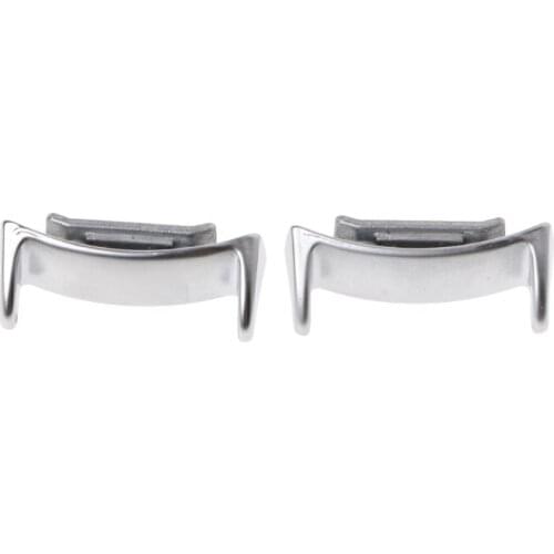 2Pcs Stainless Steel Watch Band Connector Adapter 20mm for samsung Gear S2 RM-720