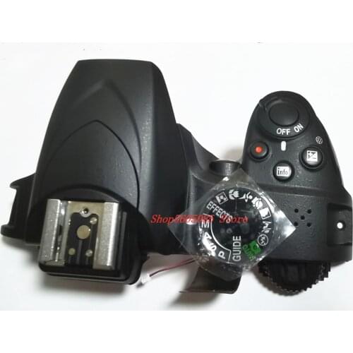 Second-hand Part For Nikon D3400 Top Cover Shell Case Frame With Dial Mode Button 95% NEW Original