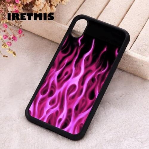 Iretmis 5 5S SE 2020 phone cover cases for iphone 6 6S 7 8 Plus X Xs XR 11 12 MINI Pro Max Soft Silicone TPU The hot fire