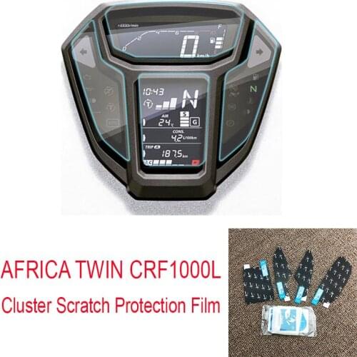 For Honda Africa Twin CRF1000L Motorcycle Speedometer Protection Film Screen Explosion-proof Cluster Scratch Sticker