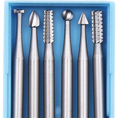 1/1.4/1.8/2.3mm 2.35 Handle Tungsten Steel Engraving Cutter Electric Hollow New 204 Threading Machine Olive Core Carving Cutter