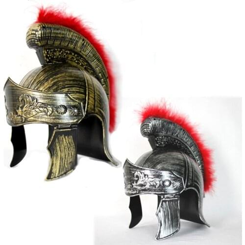 Halloween Adult Ancient Generals Plastic Helmet Ancient Rome Cosplay Props Toy