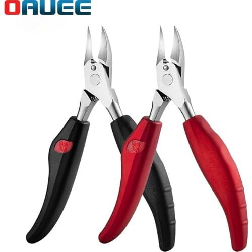 Stainless Steel Toenail Ingrown Nail Art Nipper Scissors Paronychia Dead Skin Remover Trimming Nail Clipper Pedicure Tool