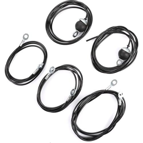 1.5m/2.5m/3m Gym Cable Wire Rope Heavy Duty Steel Replacement Parts for Home Gym Fitness Cable Pulley Accessories