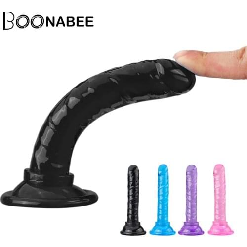 Small Dildo Sex Toys for Women G Spot vagina stimulation Dildo with Suction Cup Clitoris stimulator sex shop Realistic Dildo