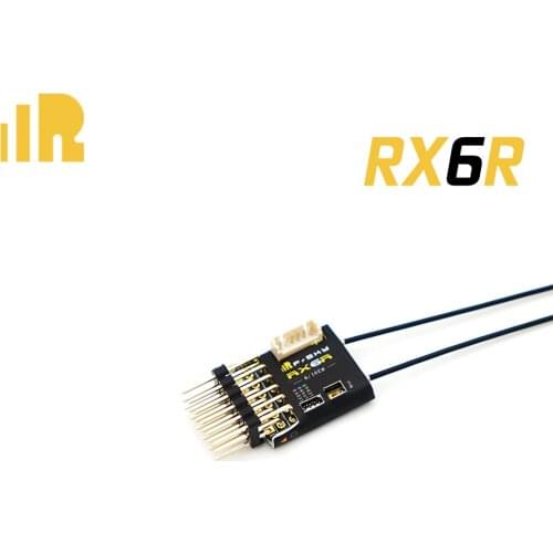 FrSky RX6R Receiver 6 PWM and 16 Channels Sbus outport with redundancy function