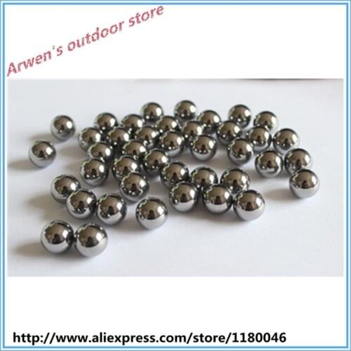 FANTU 4.0mm WNiFe Beads High Density Fishing Lure Weight 18g/cc Tungsten Hunting Slingshot Balls Fishing Tackles