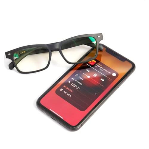 Smart Glasses Bluetooth Earphone ,Voice Call Sunglasses Can Be Matched With Prescription Lenses, Bluetooth Headphone Glasses