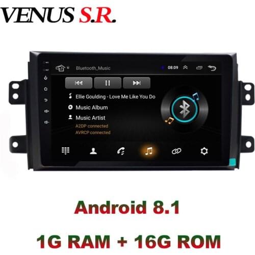 VenusSR Android 8.1 2.5D car dvd For Suzuki SX4 radio 2007-2013 multimedia GPS Radio stereo gps navigation