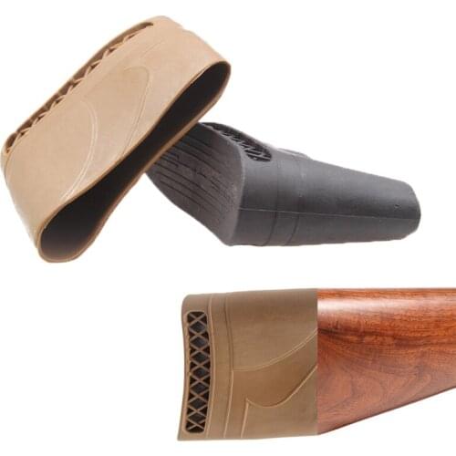 Military Shooting Extension Gun Butt Protector Rubber Arrival Hunting Rifle Rubber Recoil Pad Slip-On Buttstock Gun Accessories