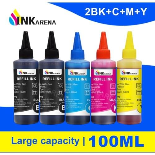 100ml Refill Dye ink kit for HP 903 904 905 Ink Cartridge Ciss for HP OfficeJet 6950 6956 For HP OfficeJet Pro 6960 6970 Printer