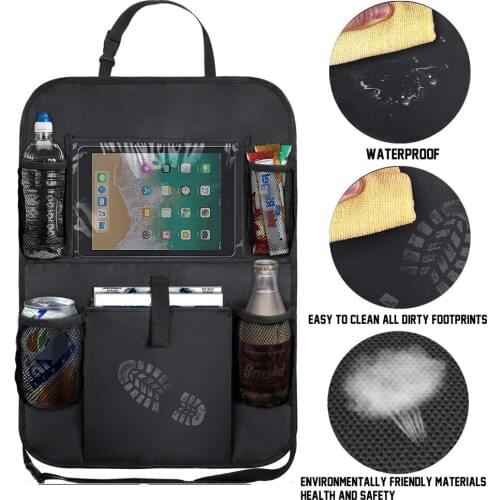 2pcs Dropshipping car steat Covers Design Fashion Car seat storage styling Multifunction back bag child seat Shopping car steat