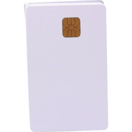 10PCS SLE 4428 Chip Smart Contact IC Cards Blank PVC IC Cards