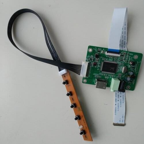 EDP LCD LED mini Controller driver Board kit panel For NV156FHM-A20/A21 15.6" panel cable monitor