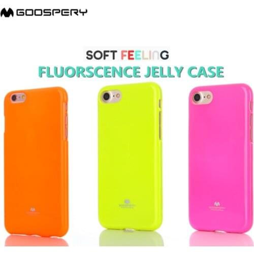Origianl Mercury Goospery Fluorescent Jelly TPU Soft Case Cover For iPhone 11 Pro Max 6 6S 7 8 Plus Xs Ma XR Jelly TPU