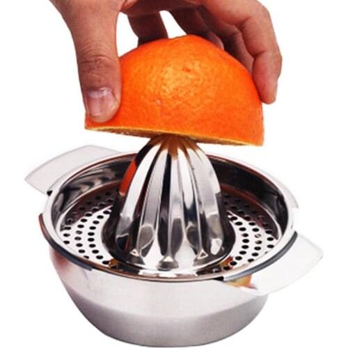 Hot Sale Stainless Steel Kitchen Manual Hand Press Lemon Orange Squeezer Juice Maker