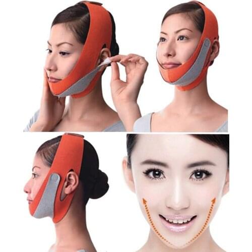 Face Lift Tools Thin Face Mask Slimming Facial Thin Masseter Double Chin Skin Thin Face Bandage Belt Women Face Care Beauty Kit