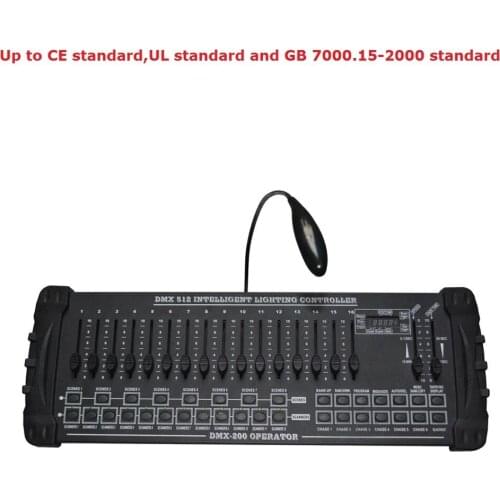 Fast Shipping NEW DMX 200 Controller DJ Lighting Equipment DMX 512 Console Stage Lighting For LED Par Moving Head Spotlights