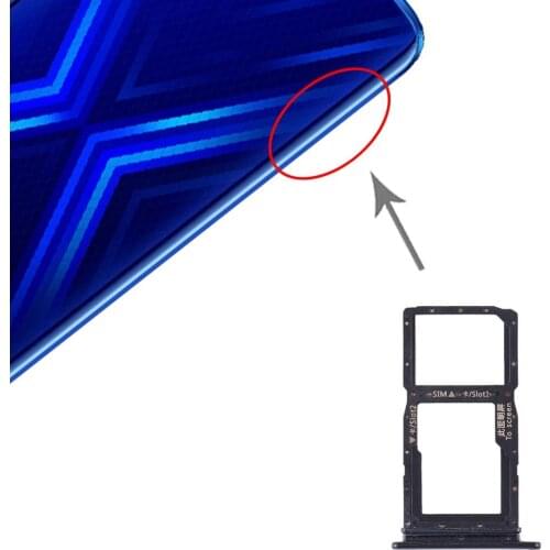 IPartsBuy SIM Card Tray + SIM Card Tray / Micro SD Card Tray for Huawei Honor 9X