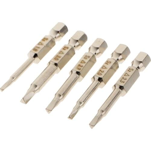 5Pack Magnetic Triangle Head Screwdriver Bits 1.8-3.0mm Triangle Head Set