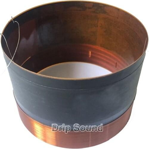 2pcs 99.8mm 99.8 Core 8ohm Bass Voice Coil Fiber Woofer Sound Drive Speaker Repair Parts