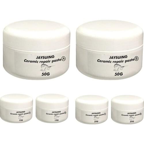15/25/50g Ceramic Repair Paste Instant Metal Plastic Ceramic Glass Bathtub Repair Paste Powerful Repair Agent brilliant