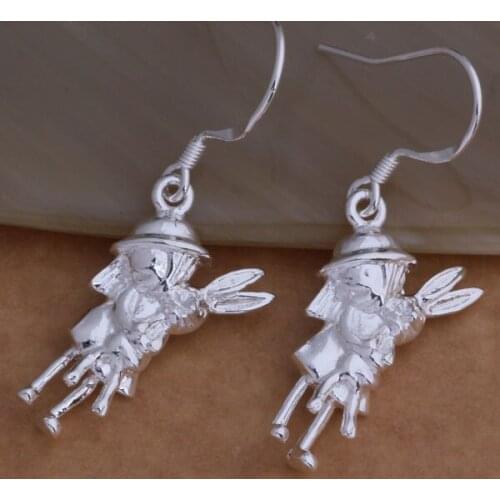 Wholesale Earrings silver plated Fashion jewelry errrings WE-060