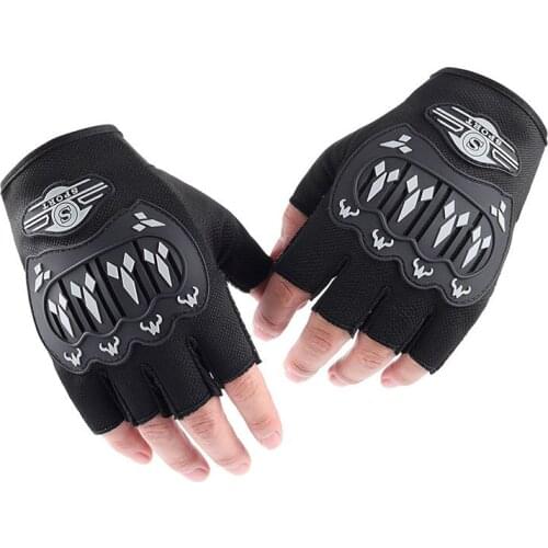 Cycling Anti-slip Anti-sweat Men Women Half Finger Gloves Breathable Anti-shock Sports Gloves Bike Bicycle Riding Glove