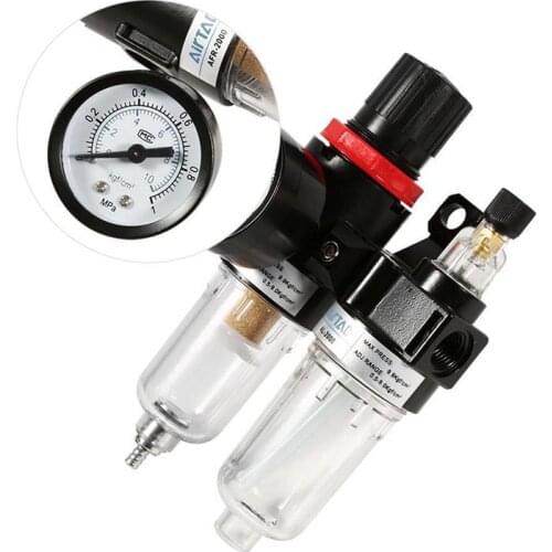 Air Compressor AFC2000 oil Water Separator Regulator Trap Filter Airbrush