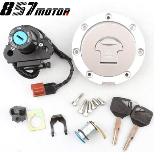 Motorcycle Ignition Switch Lock Fuel gas Tank Cap Handle Locks Include Key For Honda CBR600 CBR600RR 07-16 CBR1000 08-16