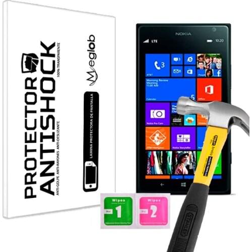 Protector de Pantalla Anti-Shock Anti-Golpe Anti-arañazos Compatible con Nokia Lumia 1520