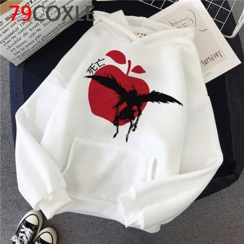 Death Note hoodies female streetwear anime female sweatshirts anime printed