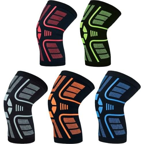 1Pcs Outdoor Sport Compression Knee Pads Safety Support Meniscus Patella Protector Knees Protection Volleyball Hiking Kneepad