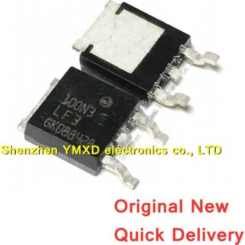 10Pcs/Lot New STD100N3LF3 100N3LF3 TO-252 MOS Field Effect Transistor N Channel 30V 80A