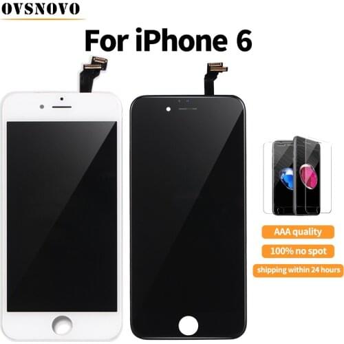 100% tested LCD Display Digitizer for iPhone 6 6 plus Screen Replacement For iPhone 7 LCD with Tempered film No dead pixels