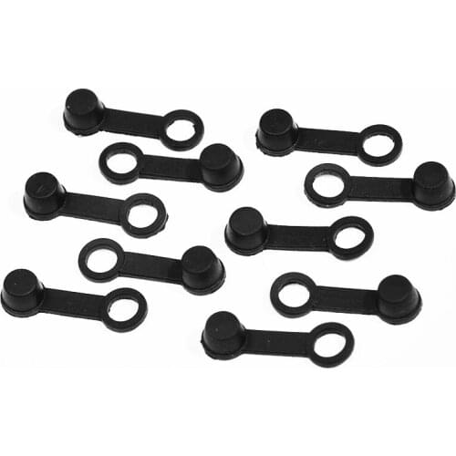 50pcs/set Motorcycle Dust Cap Bleed Nipple Brake Screw Caps Brake Caliper Cover Motorcycle Valve Rubber Dust Cap