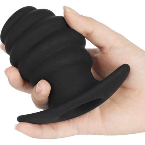3 Sizes Hollow Soft Anal Plug Prostate Massager Butt Plug Anal Sex Toys For Woman Men Anal Dilator Sex Products