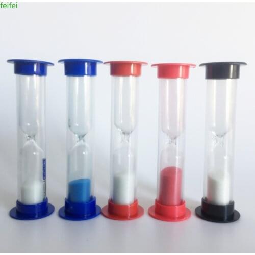 Colorful Hourglass Sandglass Sand Clock Timers Kitchen cooking Sand Timer 30 Seconds /1/2/3 minutes Childrens Desktop Timer