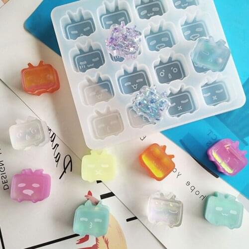 TV shape silicone mold DIY epoxy jewelry accessories mold Jewelry tools