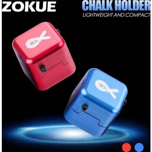 Magnetic Billiard Chalk Holder Two Colors Convenient Pool Snooker Chalk Holder Durable Carrying Billiard Accessories