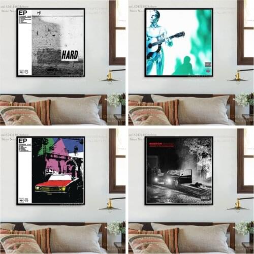The Neighbourhood Hot Poster Rapper Singer Music Album Wiped Out Canvas Painting Wall Art Posters and Prints Home Decor