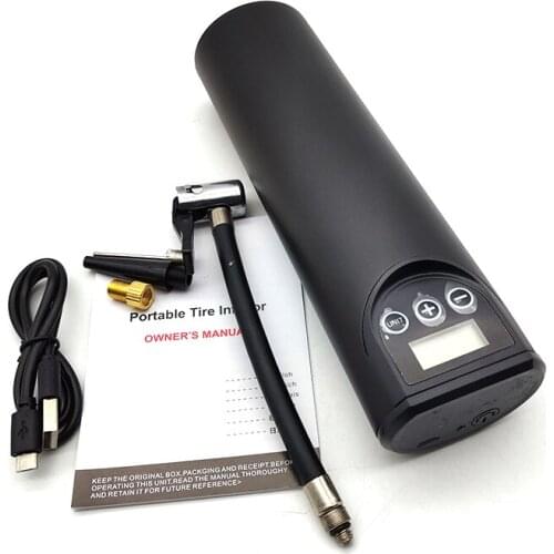 12V Portable Wireless Air pump Air electric tire inflator car bicycle