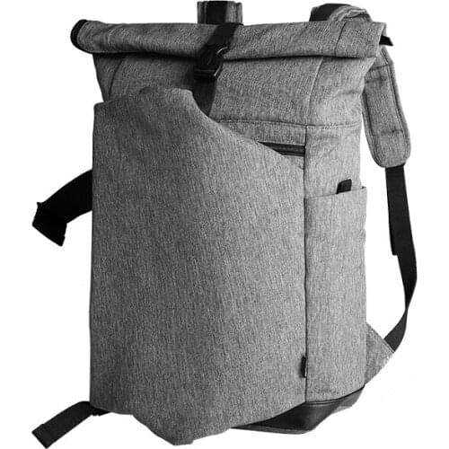 CAI Folded Zipper Original Design Man Backpack 2020 New Hasp High Capacity Travel Bag for Male Laptop Anti-Theft Pack Mochila