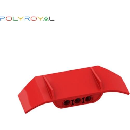 PBuilding Blocks Technical Parts Flatbed spoiler with three holes 1 PCS MOC Compatible With brands toys for children 61073