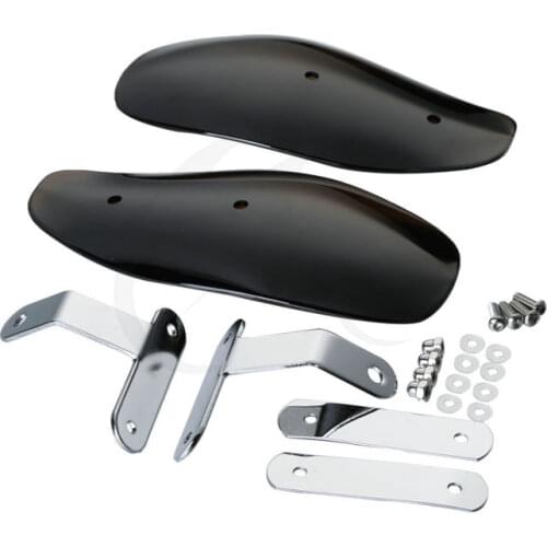 TCMT 10mm Motorcycle Hand Guard Cold Wind Deflector Shield For Harley Sportster XL 883 1200 Honda Ducati
