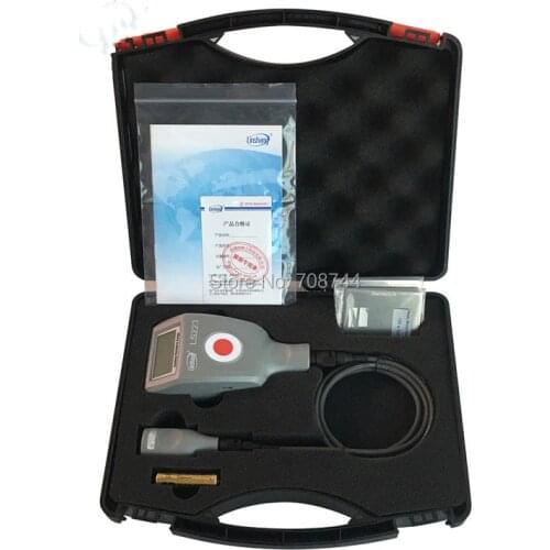 Linshang LS223 Coating Thickness Gauge With Detachable Cable Probe 0-3000um F3N3 For Non-magnetic And Non-conductive Coatings