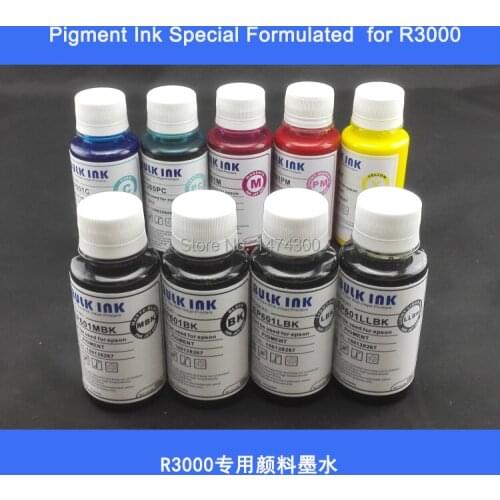 XIMO 9*100ml Refill Pigment Ink For Epson Stylus photo R3000