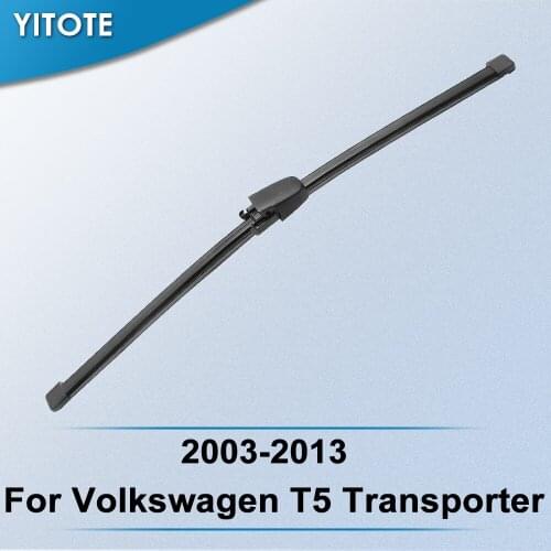 YITOTE Rear Wiper Blade for Volkswagen T5 Transporter 2003 2004 2005 2006 2007 2008 2009 2010 2011 2012 2013 2014