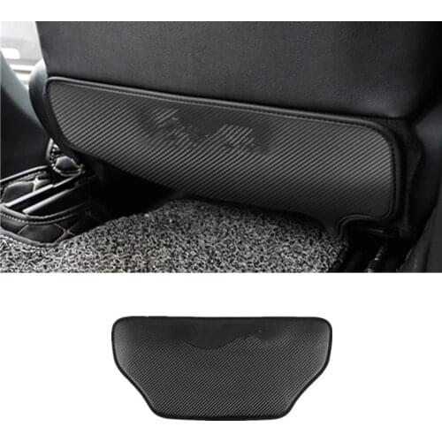 1pcs Universal Car Back Protector Cover Seat Back Anti-Kick Cushion Pad for KIA sportage ceed kia sorento Accessories 2017 2018