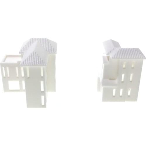 10pcs/lot 1:500 Scale White House For Ho Trains Layout Fantasy Miniatures Model